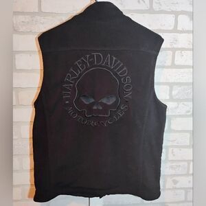 Harley Davidson Embroidered Vest, LG